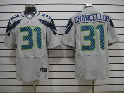 Nike Seahawks #31 Kam Chancellor Grey Alternate Men's Stitched NFL Vapor Untouchable Elite Jersey